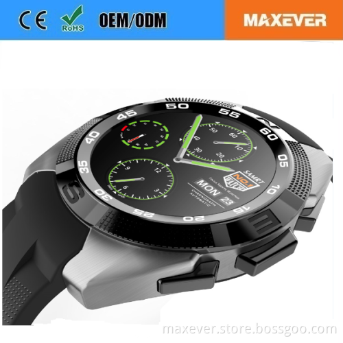 MTK2502 Heart Rate Monitor Fitness Tracker Call SMS Reminder Remote Camera Smart Watch G5